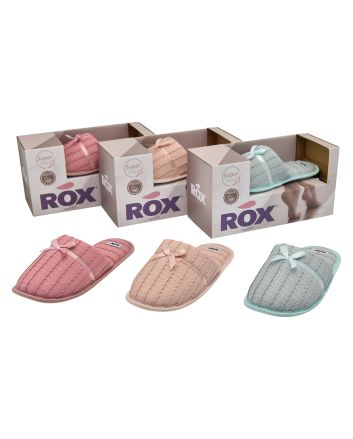 ROX PANTOFOLA DONNA 36-41 C/BOX 3ASS M.2527