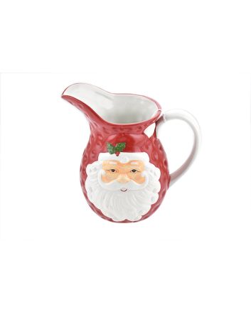 CARAFFA CER. BABBO NAT. 21X15.5X20.5 ROSO