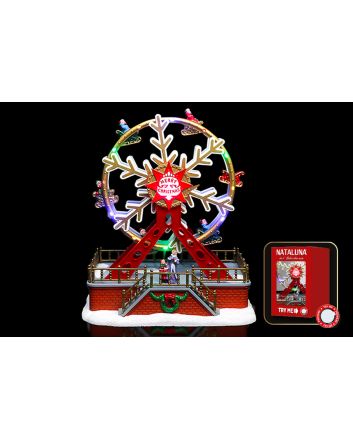 RUOTA PANOR.LED+MUS+MOV.23X18X28CM BAT.TRYME