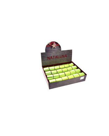 NASTRO NATALIZIO 6,3CMX2,7M VERDE MOD.1