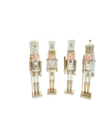 SCHIACCIANOCI 4ASS ORO/BIANCO 55CM