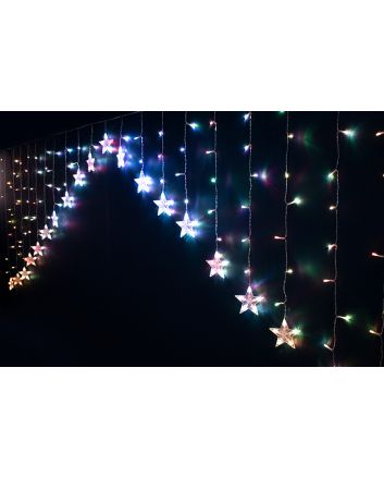 TENDA 215LED STAR U/EST.CONNECT 3X1.2MT 7COL.