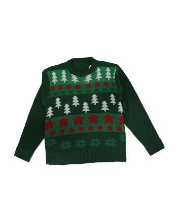 MAGLIONE NATALIZIO S/M/L M.112 VERDE