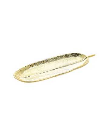 CENTROTAVOLA SAGOMATO 38.5X12.5X2CM ORO