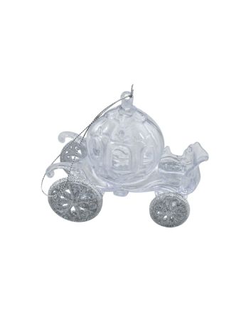 APPENDINO CARROZZA 11,5X6X9CM M.061 ARGENTO