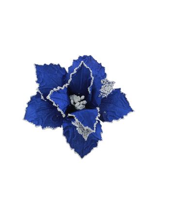 FIORE G/CORTO W13-2338-15 BLU SC/INNEVATO