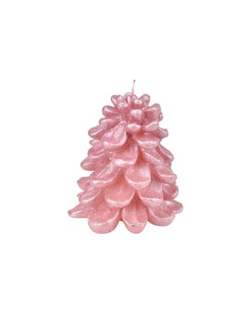 CANDELA PIGNA H.11,5CM M.057 ROSA