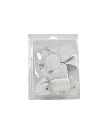 FIOCCO PUNTALE C/CASCATA 170CM D.H BIANCO/ARG