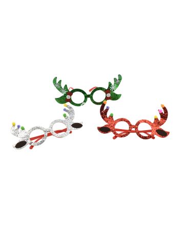 OCCHIALI C/CORNA RENNE 4ASS MOD.2261