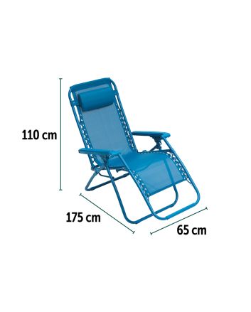 ZERO GRAVITY T25X0.8MM 173X65X110CM F.BLU