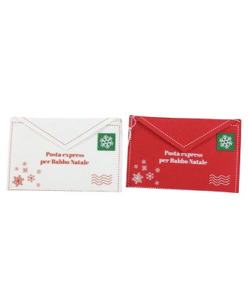 LETTERA BABBO NAT 2ASS 26X16 2ASS FIOCCO NEVE