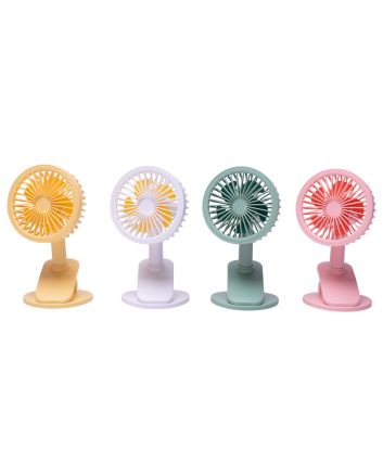 MINI VENTILATORE C/CLIP 10X10X17CM M.57 4ASS