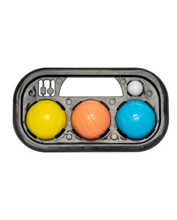 BOCCE DA SPIAGGIA 3PZ 7.2CM C/VALIGETTA