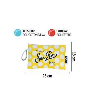 POUCHETTE MARE 28X18CM ROX D6