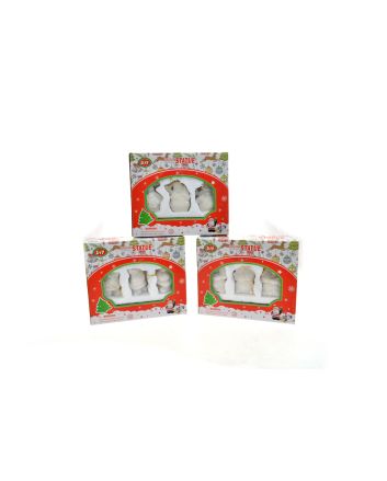 DECORAZIONI DECOUPAGE 3PZ DOLOM.3ASS 22CM