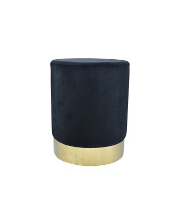 POUF D.36X43CM M.314 NERO