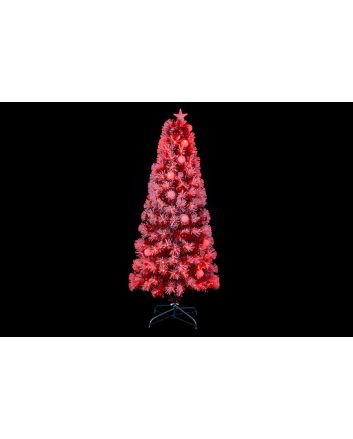 ALBERO ROSSO 210CM 260TPS 265L SFERE R/B 8F