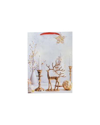 BUSTA NATALE 210GR 33X10.5X45CM DEC25.02