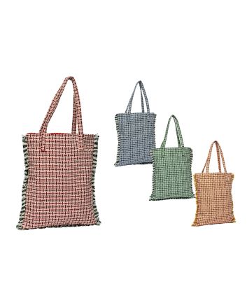 BORSA MARE FRANGE 33X40CM 4ASS