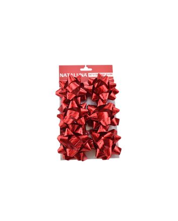 BLISTER 6 COCCARDE D.9CM ROSSO SL7-01