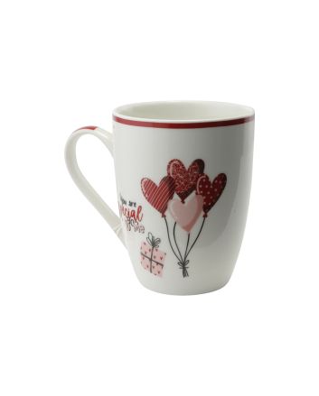 TAZZA BONE CHINA 340ML S.VAL.28