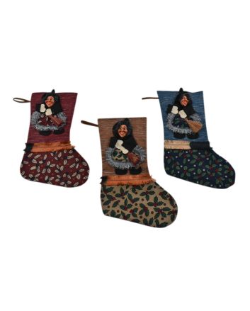 CALZA BEFANA 3ASS 32CM M.181