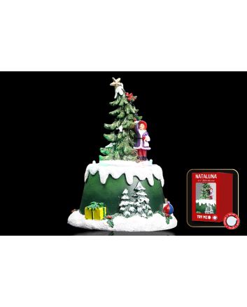 SCENA NAT+LED+MOV.12,5X12,5X17CM BATT.TRYME