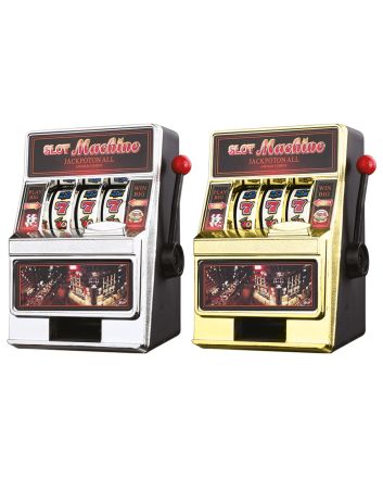 GIOCO SLOT MACHINE 13X10X18CM M.04 2ASS