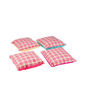 CUSCINO SCOZZ 43X43CM 350GR DES.5 4ASS