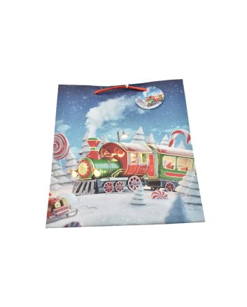 BUSTA NATALE 210GR 26.7X13.7X33 CM DES.05