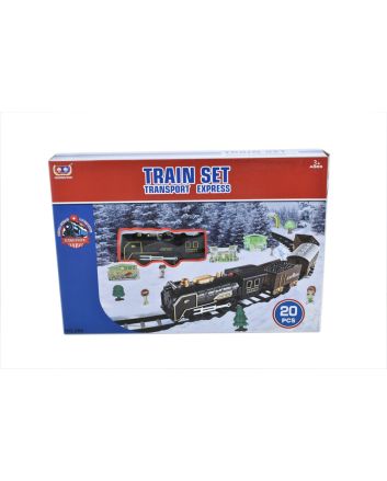 TRENINO ELETTRICO BATT. 20PZ