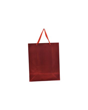 BUSTA REGALO 140G 18X10X23CM M.187 ROSSO