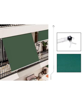 TENDA SOLE A CADUTA 2X2,5MT 180GSM VERDE