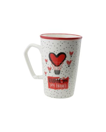 TAZZA BONE CHINA 420ML S.VAL.4