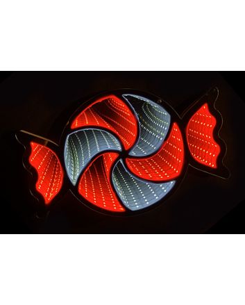 CANDY INFINITY 30CM C/TRASF.BIANCO/ROSSO