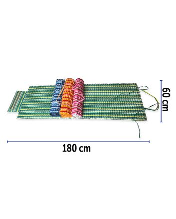 STUOIA MARE EVA C/CUSCINO 180X60X1.4 4ASS