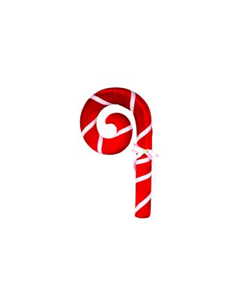 APPENDINO BASTONCINO CANDY 42X9X80CM ROSSO