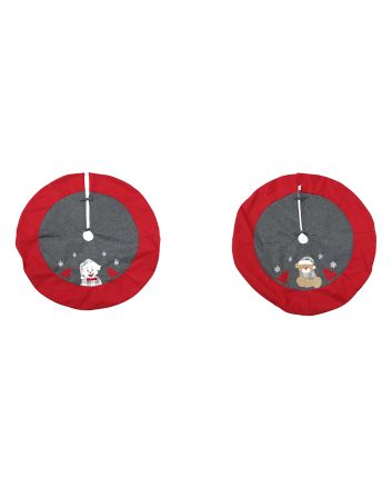 COPRIBASE ALB. DIA.110CM M.03 GRIG/ROSSO 2ASS