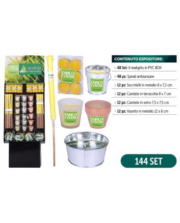 EXPO CITRONELLA 144 SET COVERI GARDEN