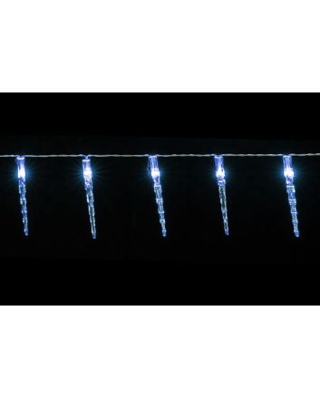 FESTONE 10LED 1MT C/10GHIACC.A BATT.BIANCO