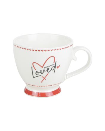 TAZZA BONE CHINA 440ML M.V014