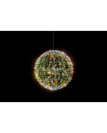 SFERA METALLO 60CM 720L U/EST.CALDO IRIDESC.