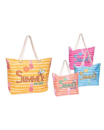 BORSA MARE SUMMER HOLIDAY 38X14X38CM 4ASS