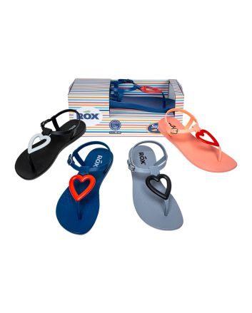 SANDALO MARE CUORE 36-41 4ASS BOX