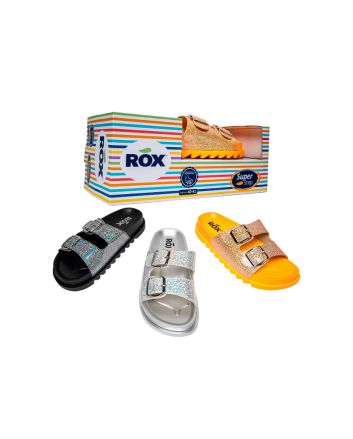 CIABATTA MARE GLITTER DONNA 36-41 3ASS BOX