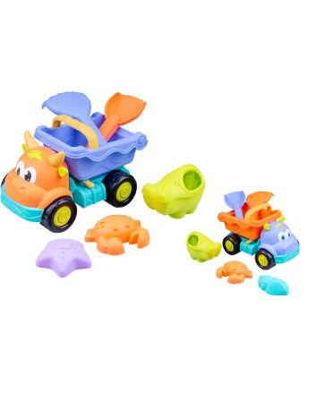 SET GIOCHI MARE CAMION X BAMBINI 6PZ 2ASS
