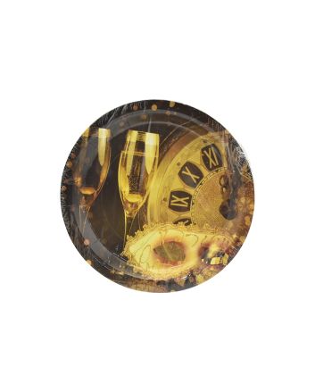 SET 8 PIATTI TONDI 18CM DEC.NY-2