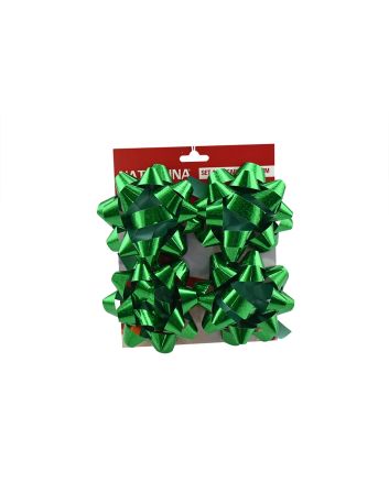 BLISTER 4 COCCARDE D.11,5CM VERDE SL2-09