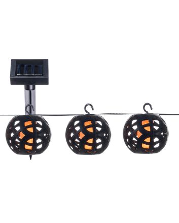 SERIE 10 LAMP.SOLARI 7CM 3,8MT EFF.FIAMMA