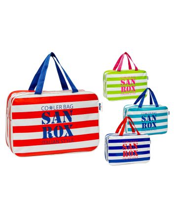 BORSA FRIGO 3MM 8L 32X11.5X21.5CM STRIPE 4ASS